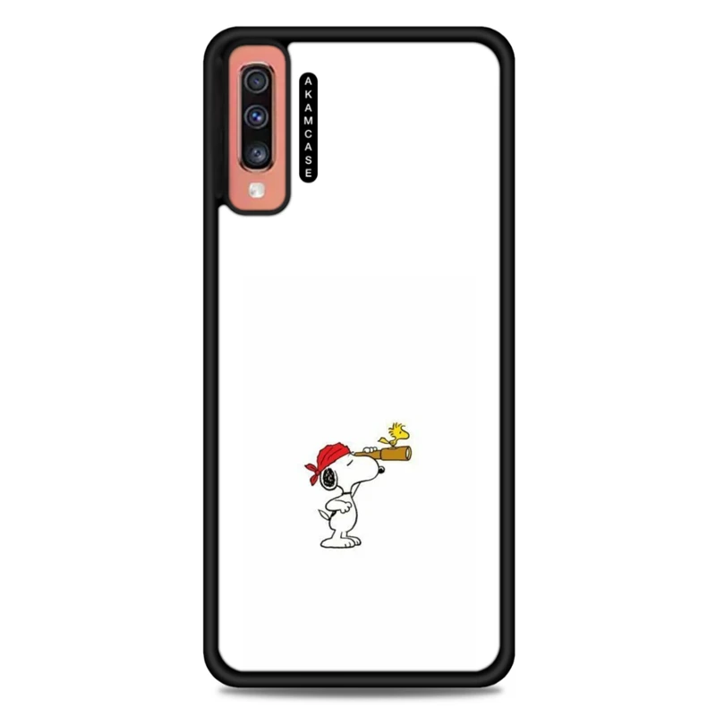 کاور آکام مدل AMC-WSGA70-SNOOPY-17 مناسب برای گوشی موبایل سامسونگ Galaxy A70