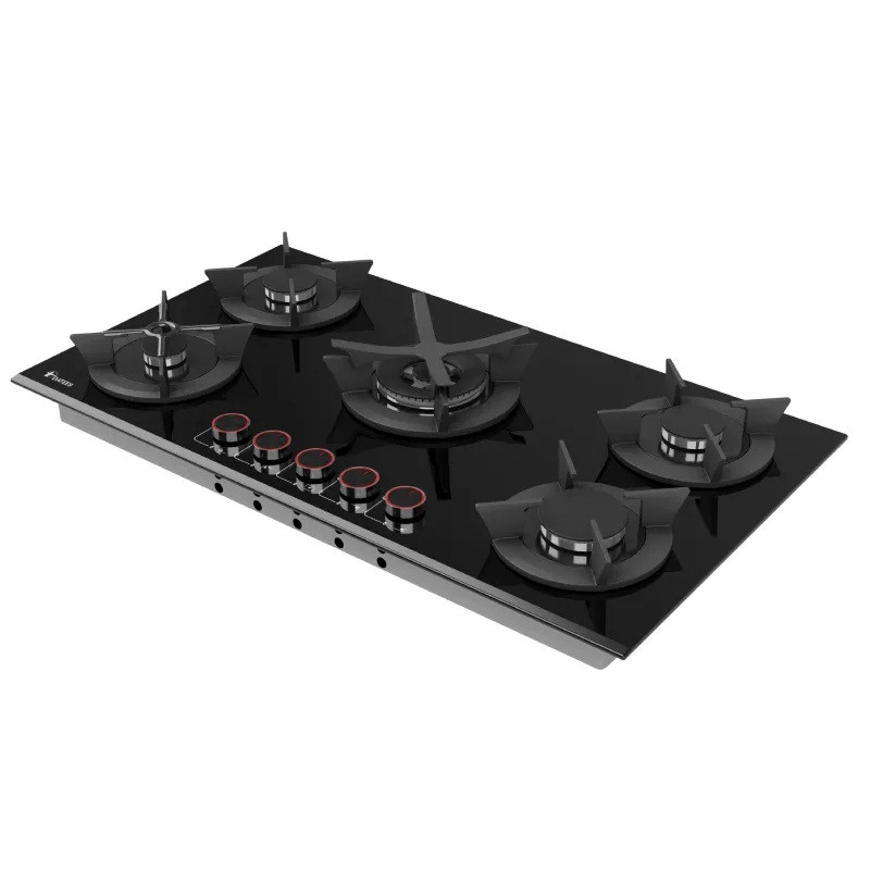 اجاق گاز صفحه‌ای پنج شعله داتیس مدل ولوم DG-565 LED