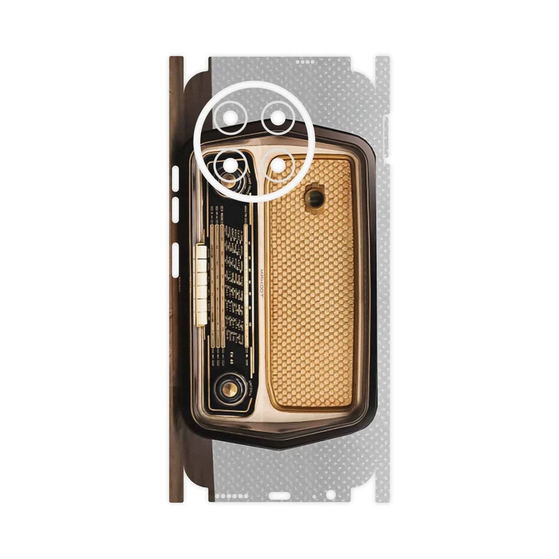 برچسب پوششی ماهوت مدل Radio Nostalgia-FullSkin مناسب برای گوشی موبایل تکنو Spark 30 Pro