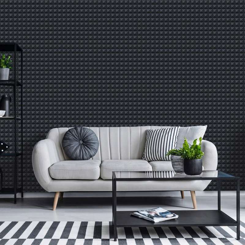 دیوارپوش اکوترپ مدل Pyramid50.50 بسته 12 عددی دیوارپوش اکوترپ مدل Pyramid50.50 بسته 12 عددی