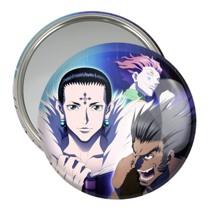آینه جیبی خندالو مدل کرولو و هیسوکا تیم عنکبوت انیمه هانتر ایکس هانتر Hunter × Hunter کد 11921 آینه جیبی خندالو مدل کرولو و هیسوکا تیم عنکبوت انیمه هانتر ایکس هانتر Hunter × Hunter کد 11921