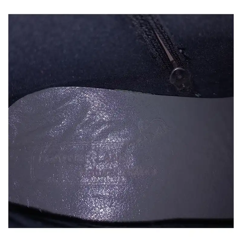 نیم بوت زنانه سرزمین چرم مدل 145333 رنگ مشکی