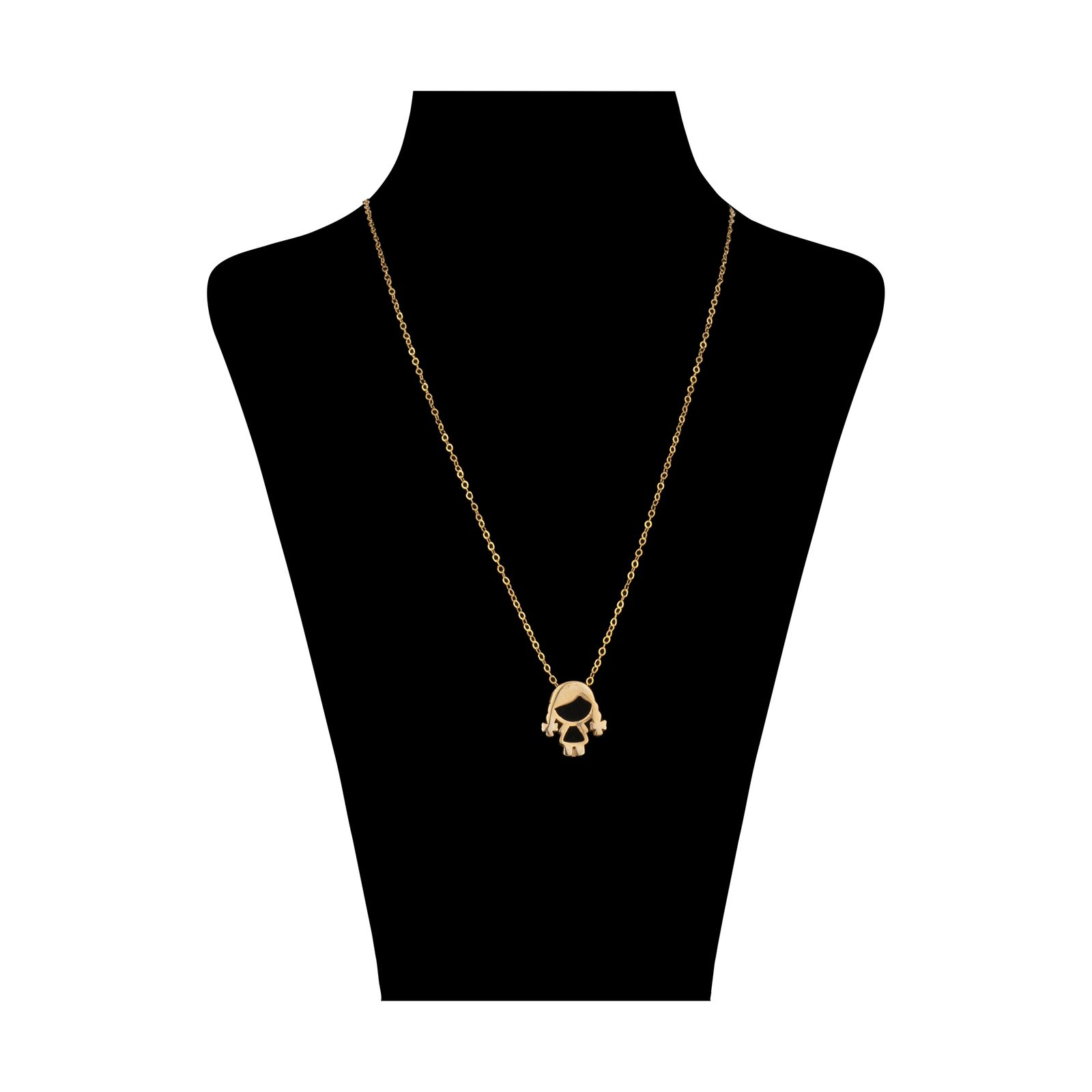 گردنبند طلا 18 عیار زنانه مایا ماهک مدل MM1787 -  - 1