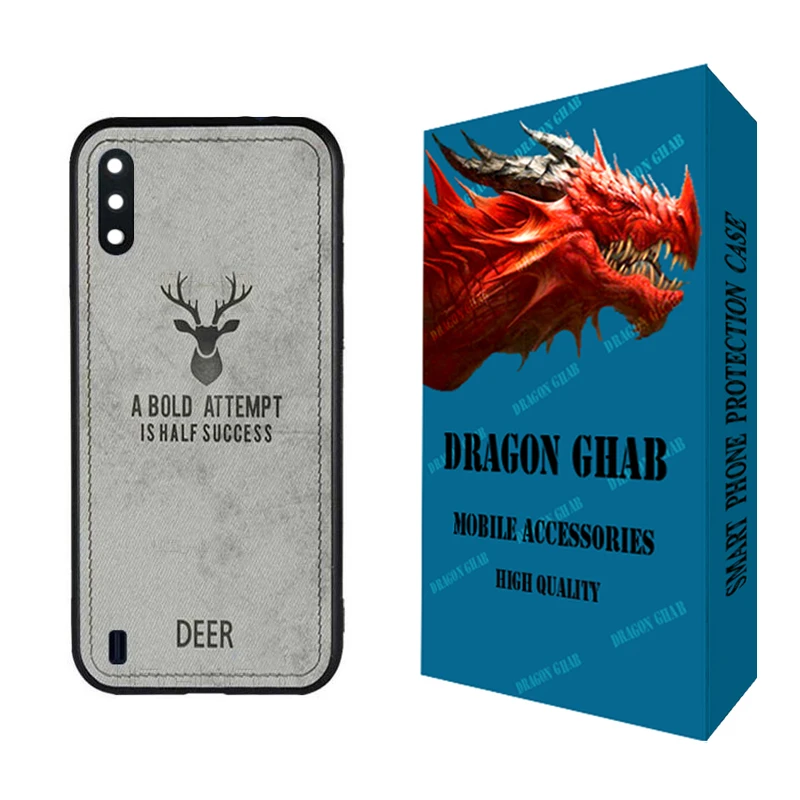 کاور دراگون قاب مدل گوزنی مناسب برای گوشی موبایل سامسونگ Galaxy A01