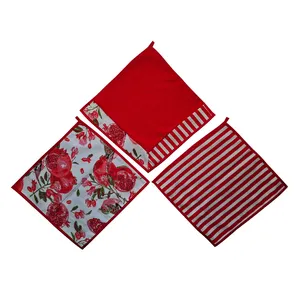 دستمال اشپزخانه مدل انار کد 00_N بسته 3 عددی