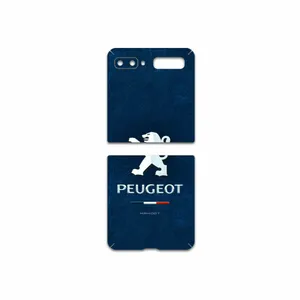 MAHOOT Peugeot-Logo Cover Sticker for Samsung Galaxy Z Flip
