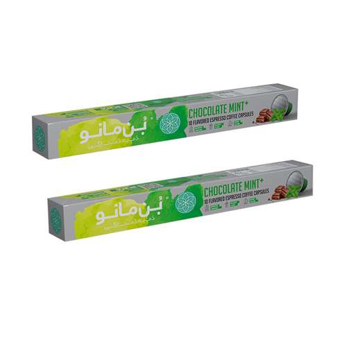 کپسول قهوه شکلات نعنا بن مانو -بسته 2 عددی