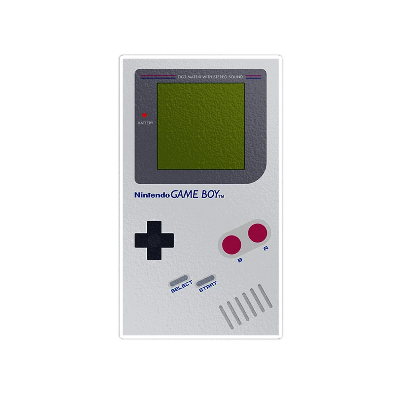      استیکر لپ تاپ ویندی دیزاین طرح game boy مدل vindi1046