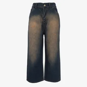 شلوار جین بگ زنانه مدل واید کد 20152