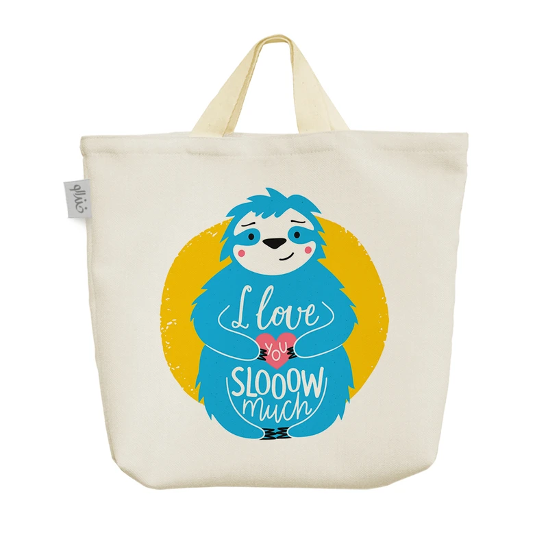 ساک خرید خندالو مدل تنبل کد 1994