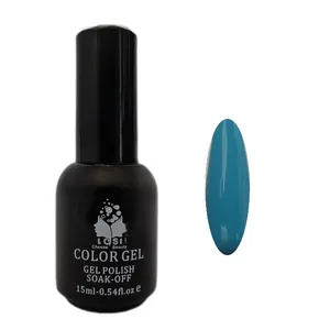 لاک ژل براق ناخن لوسی مدل UV شماره 134 رنگ آبی 