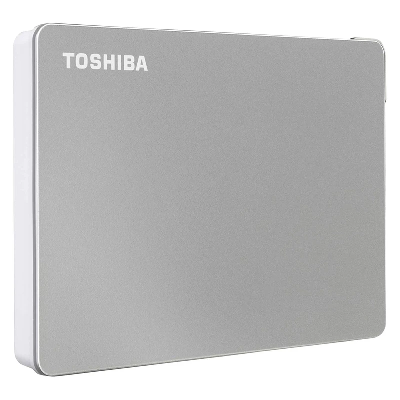 هارد اکسترنال توشیبا مدل Canvio Flex ظرفیت دو ترابایت دارای رابط USB Type-A 3.2