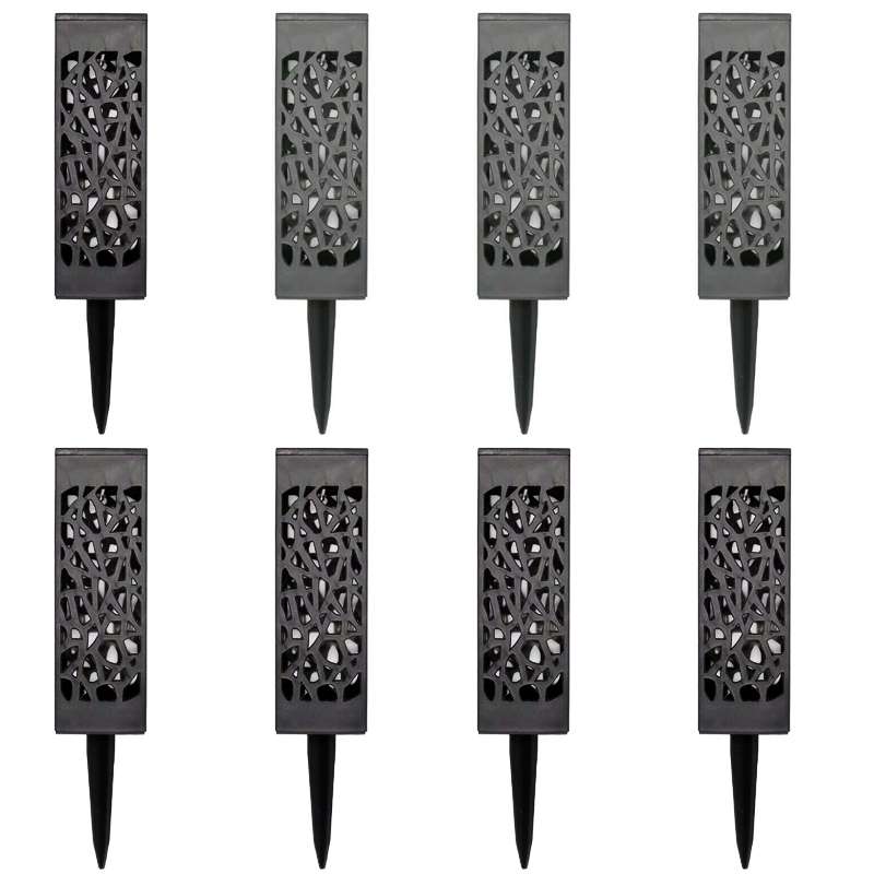 چراغ باغی خورشیدی سولونیکس مدل مکعب بسته 8 عددی چراغ باغی خورشیدی سولونیکس مدل مکعب بسته 8 عددی