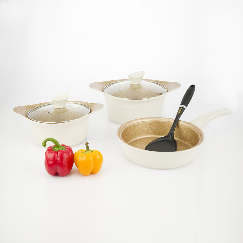 سرویس پخت و پز 6 پارچه عروس سری دیاکو مدل DDi-0105