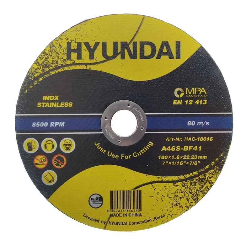 صفحه برش استیل هیوندای مدل HAC-18016 سایز ۱۸۰