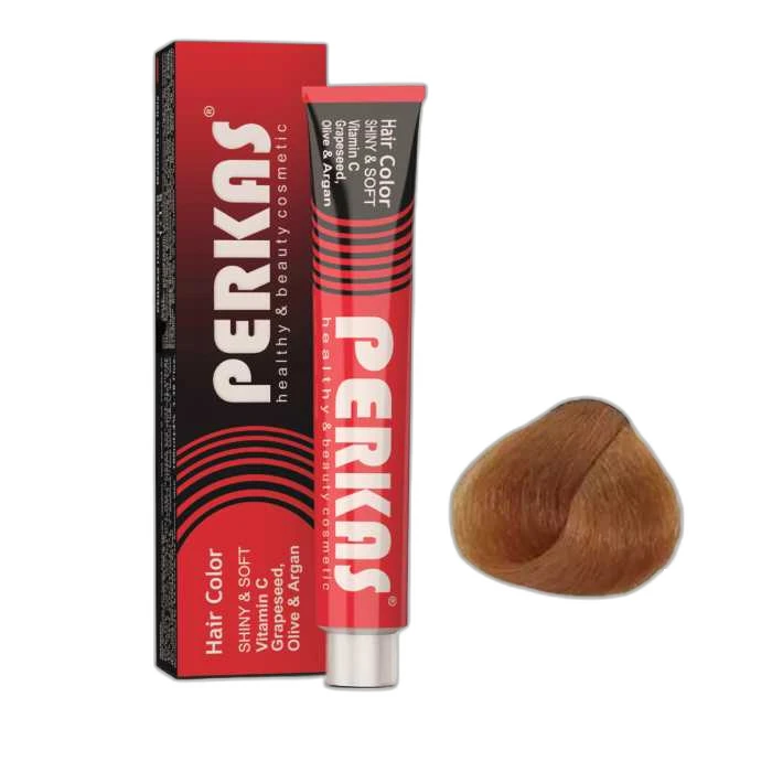 رنگ مو پرکاس شماره 7.71 حجم 100 میلی‌لیتر رنگ بلوند گندمی متوسط