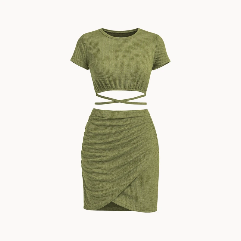 ست بلوز و دامن رسمی زنانه مدل Olivora کد M5564