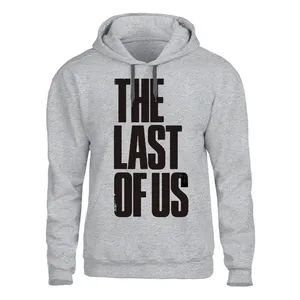 هودی مردانه مدل TEXT  کد P18 رنگ طوسی