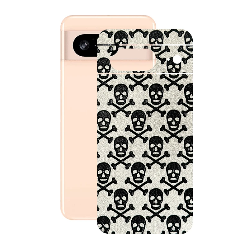 برچسب پوششی ریمکس مدل Leth طرح جمجمه مرگ مناسب برای گوشی موبایل گوگل Pixel 8