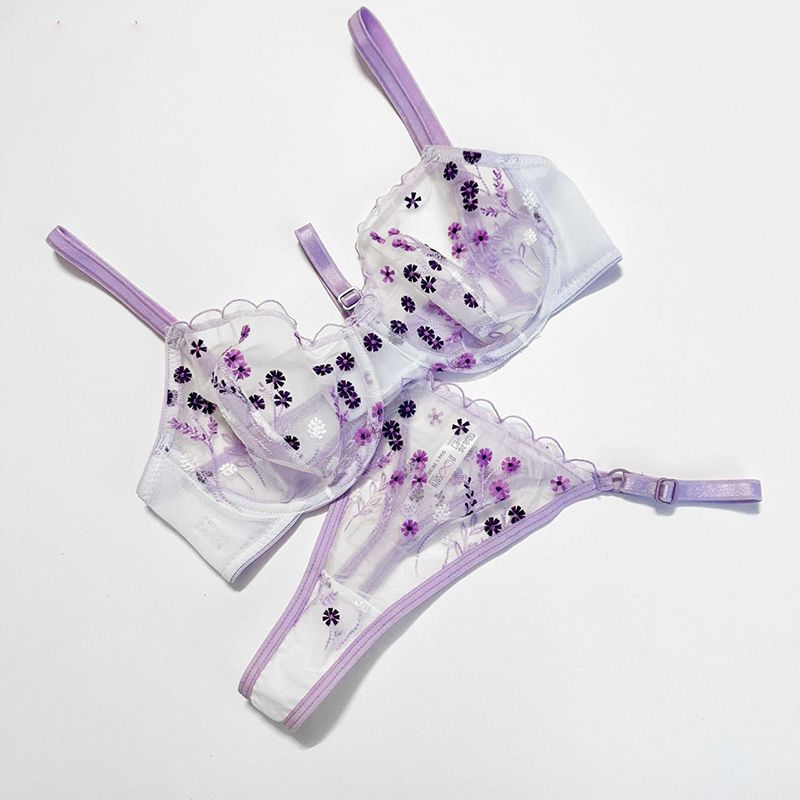 ست شورت و سوتین زنانه نوشه پوش مدل توری کد 88910 -  - 7