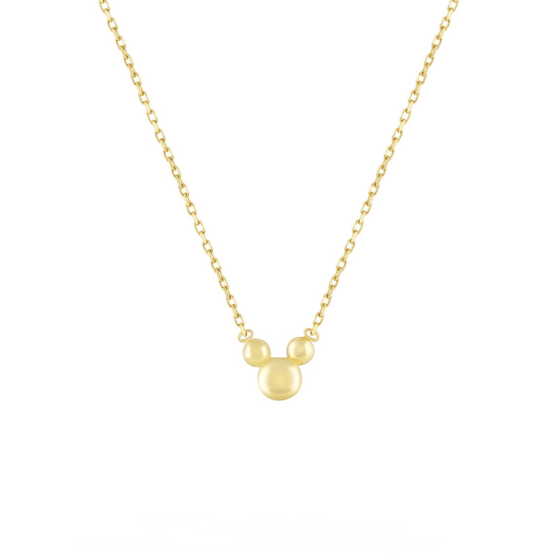 گردنبند طلا 18 عیار زنانه درریس مدل میکی