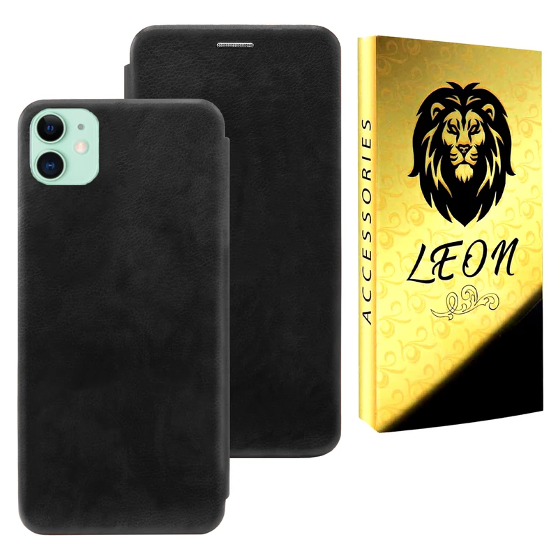 کیف کلاسوری لئون مدل pure Yo مناسب برای گوشی موبایل اپل iPhone 12 Mini