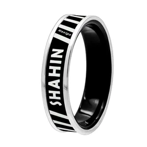 انگشتر ناکسیگو مدل شب تاب طرح شاهین کد RB15891