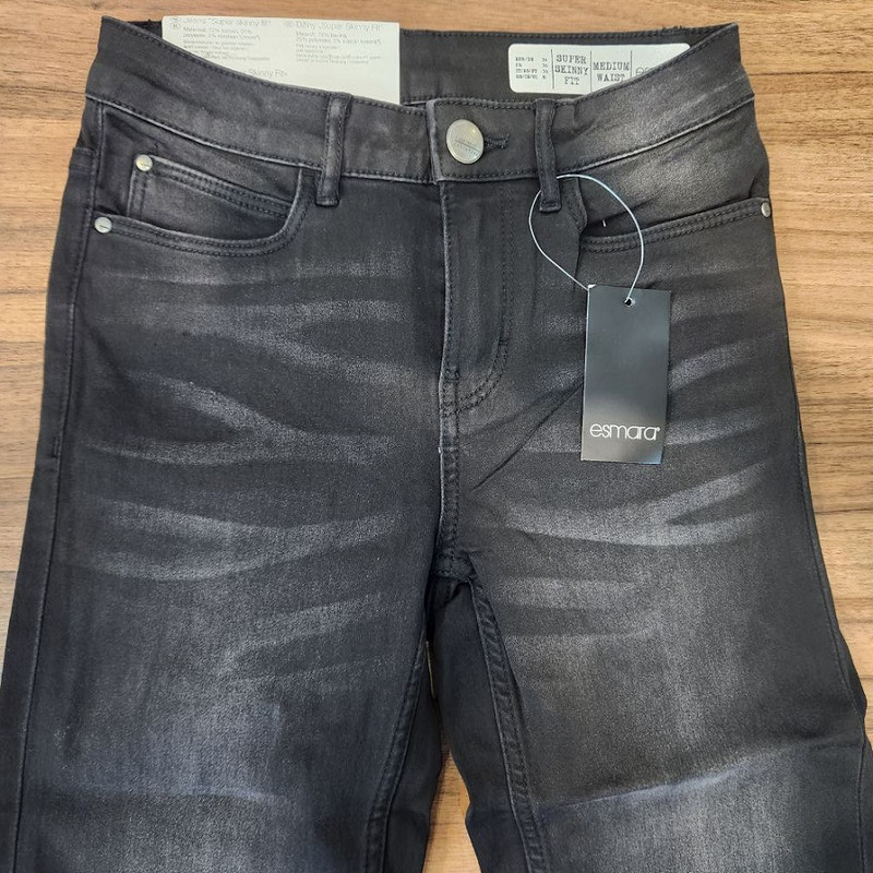 شلوار جین زنانه اسمارا مدل کاغذی سنگشور IAN302470