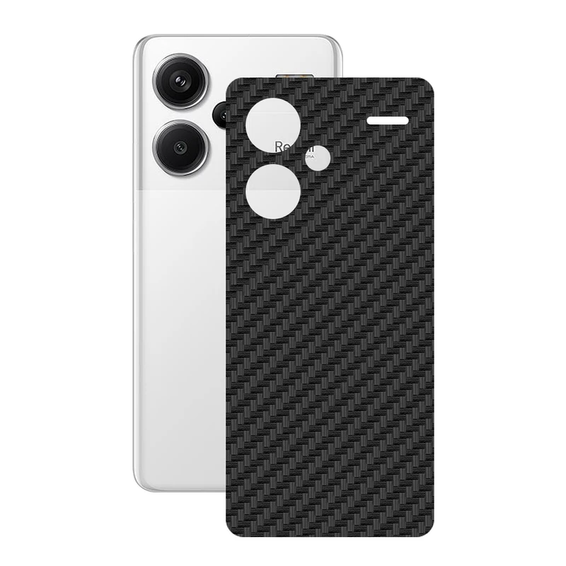 برچسب پوششی ریمکس مدل Carb طرح فیبر کربن مناسب برای گوشی موبایل شیائومی Redmi Note 13 Pro Plus