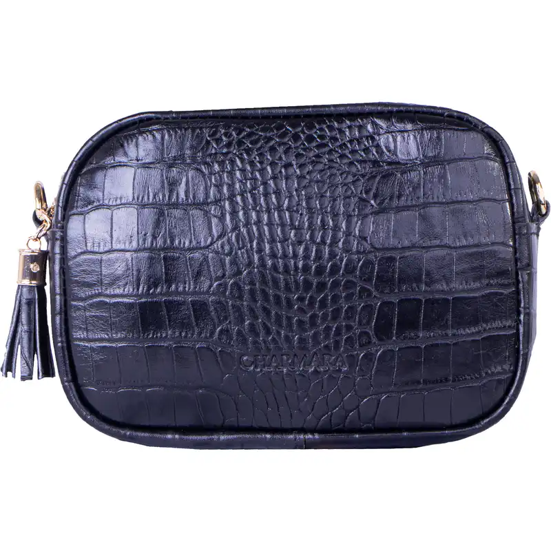 کیف دوشی زنانه چرم آرا مدل dj059 کد k