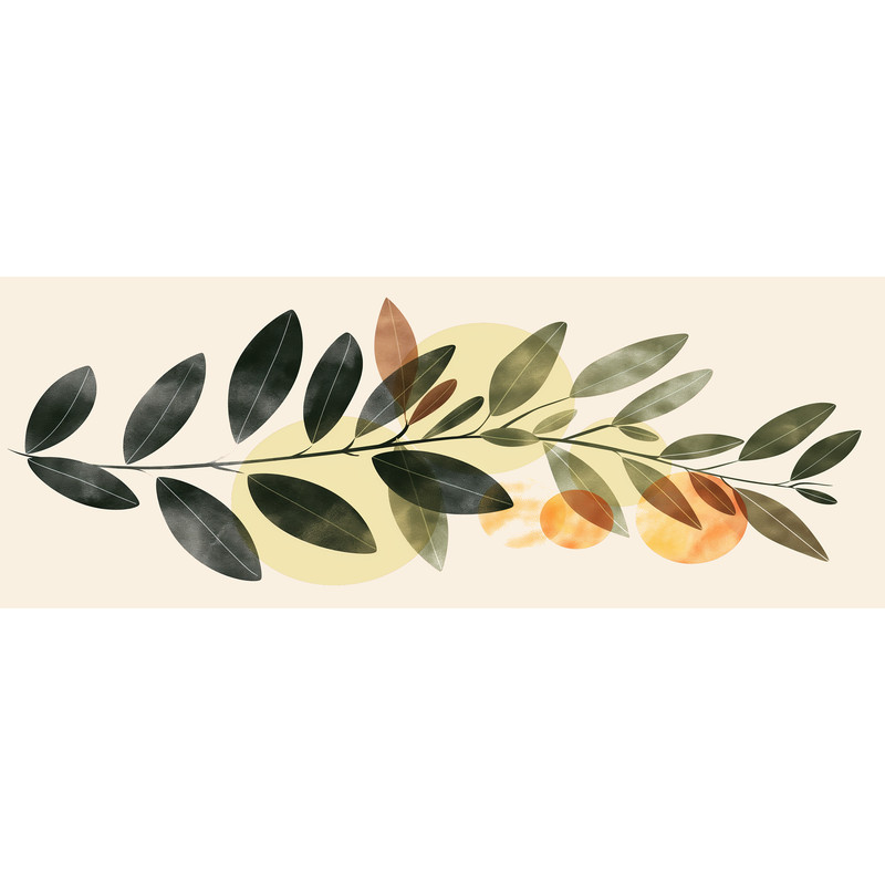 رانر  مدل Autumn leaves