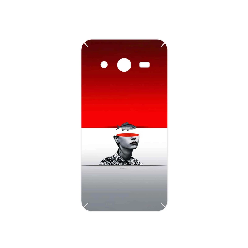 برچسب پوششی ماهوت مدل Collage of surreal Portrait of Women 1 مناسب برای گوشی موبایل سامسونگ Galaxy Core 2