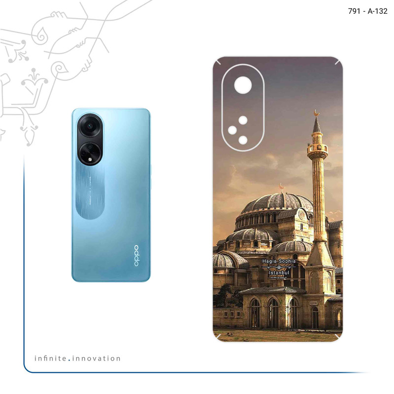 برچسب پوششی ماهوت مدل Hagia Sophia Mosque مناسب برای گوشی موبایل اپو A98