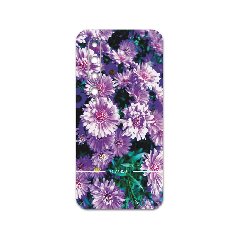 برچسب پوششی ماهوت مدل Purple-Flower مناسب برای گوشی موبایل شیائومی Mi 10 5G