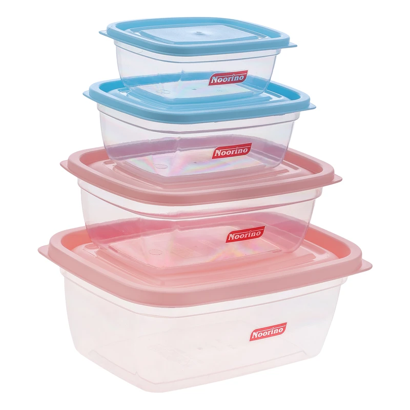 ظرف نگهدارنده نورینو مدل هوما کد 013 مجموعه 4 عددی 