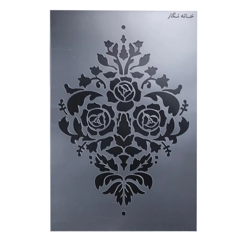 شابلون خانه نگار طرح داماسک رز کد 528