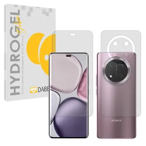 Daben Tough model transparent screen protector suitable for Honor X9c mobile phone along with the back protector