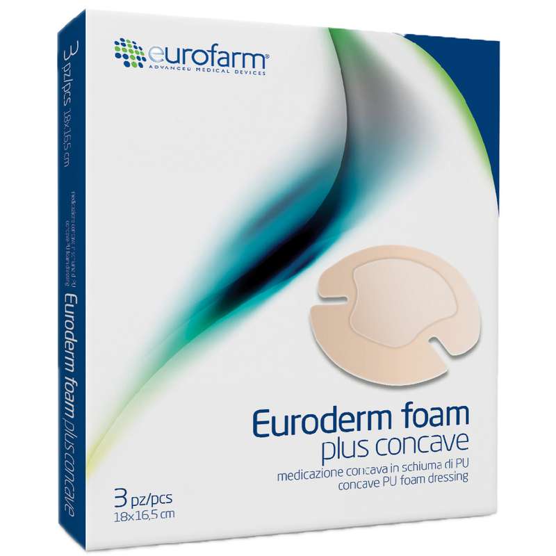پانسمان یوروفارم مدل concave 18.16.5 بسته 3 عددی