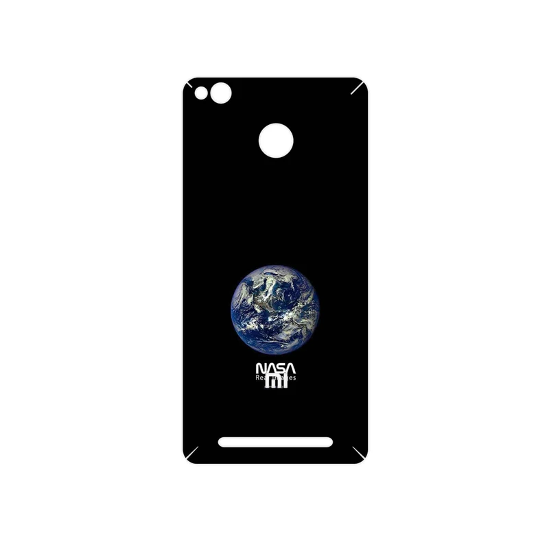 برچسب پوششی ماهوت مدل NASA Home Earth مناسب برای گوشی موبایل شیائومی Redmi 3 Pro