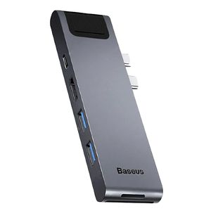 نقد و بررسی هاب 7 پورت USB-C باسیوس مدل CAHUB-L0G توسط خریداران
