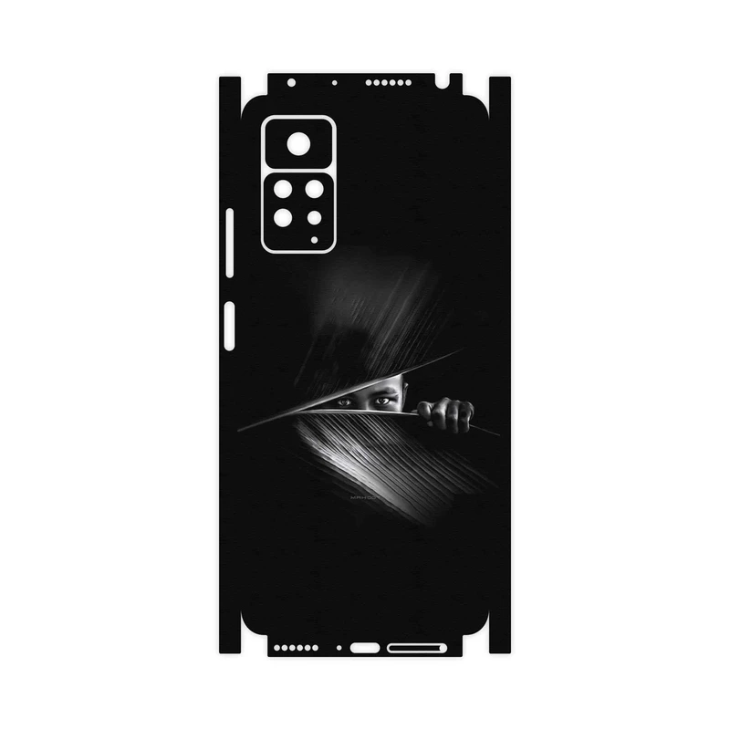 برچسب پوششی ماهوت مدل Black Portrait-FullSkin مناسب برای گوشی موبایل شیائومی Redmi Note 11 Pro Plus 5G (India)