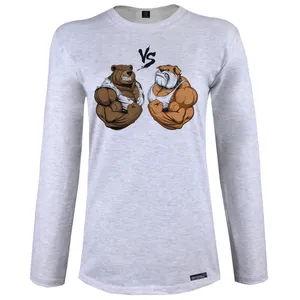 تی شرت آستین بلند زنانه 27 مدل VS کد MH1408