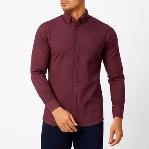 پیراهن آستین بلند مردانه مدل 329001118 ساده