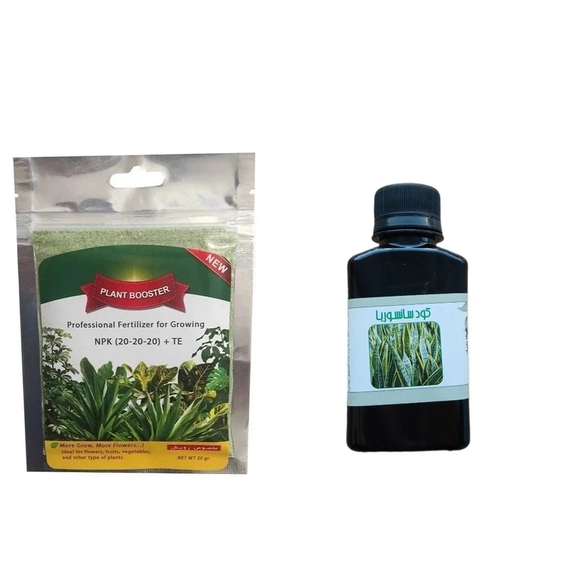 کود سه بیست و سانسوریا مدل life-D وزن 180 گرم بسته 2 عددی