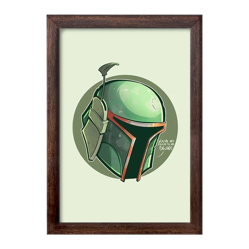 تابلو خندالو طرح جنگ ستارگان (Star Wars) کد F144