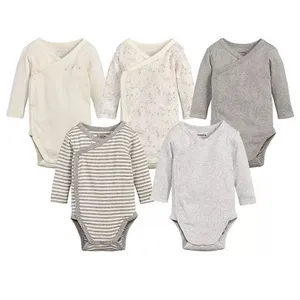 بادی آستین بلند نوزادی لوپیلو مدل 3214 مجموعه 5 عددی