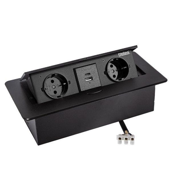 پریز توکار ملونی مدل 10090