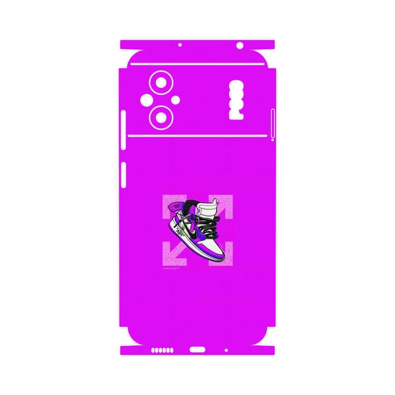 برچسب پوششی ماهوت مدل Nike Air Sneaker Digital Art-FullSkin مناسب برای گوشی موبایل شیائومی Poco M5