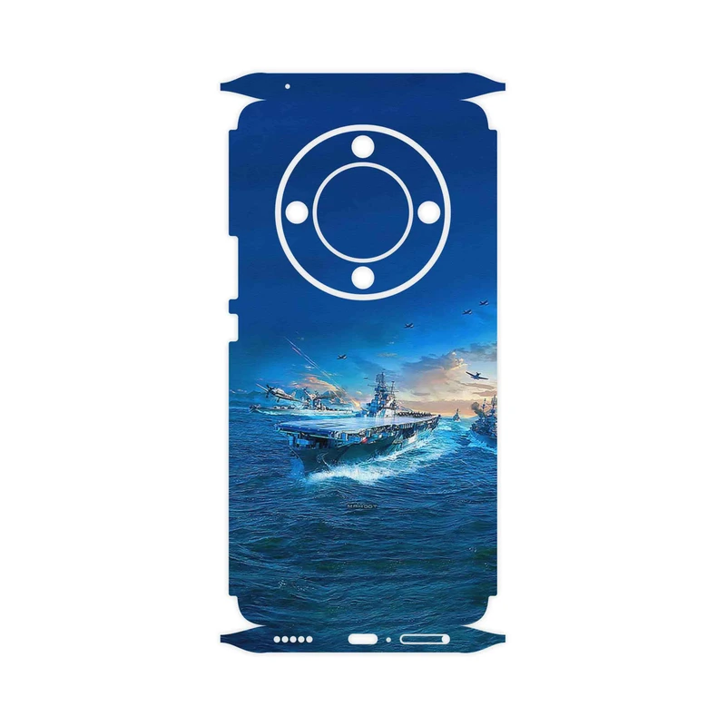 برچسب پوششی ماهوت مدل Warship-FullSkin مناسب برای گوشی موبایل آنر X9b