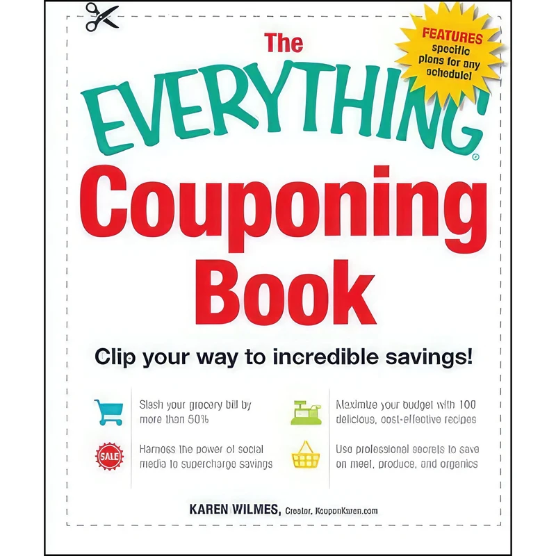 کتاب The Everything Couponing Book اثر Karen Wilmes انتشارات Everything